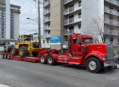 Transport hors norme et camionnage en vrac Grand Montréal et Laval